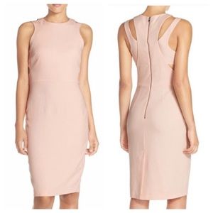 French Connection Whisper Light Cutout Midi